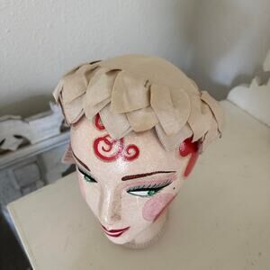Vintage Women’s Cream Ribbon Petal Hat 1950s Best Apparel Seattle